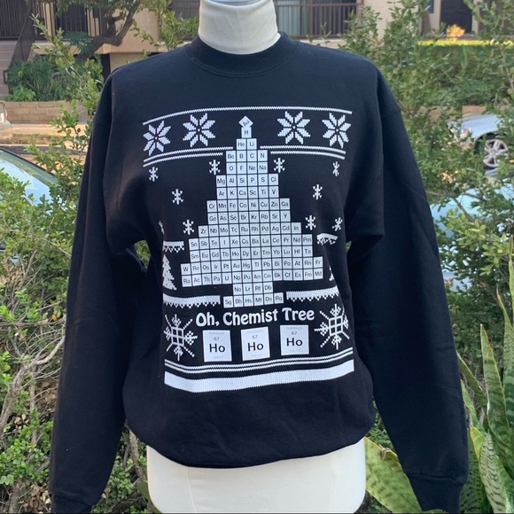 Oh Chemist Tree Christmas Sweatshirt 